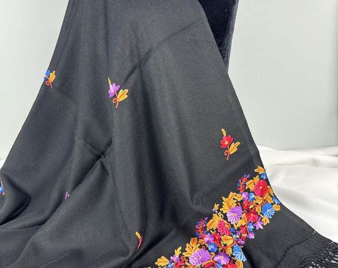 Mughal Floral Medley Wrap / Scarf