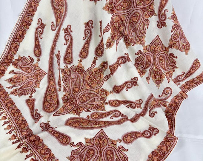 Josephine Designer Wrap / Scarf -  Porcelain White