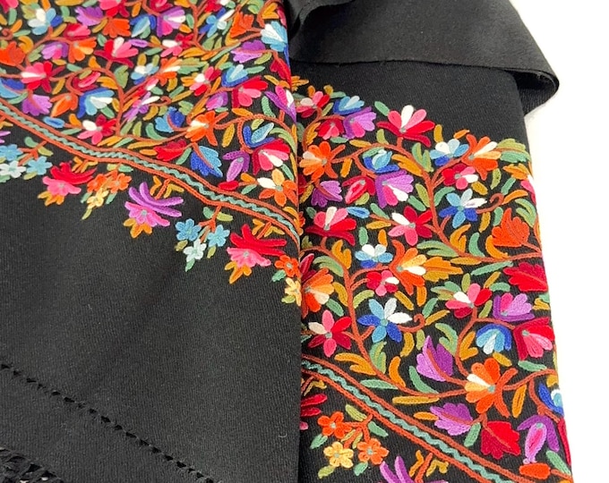 Mughal Floral Medley Wrap / Scarf