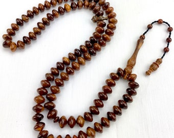 Kuka Disc Prayer Beads 10 mm - Coquilla Nut