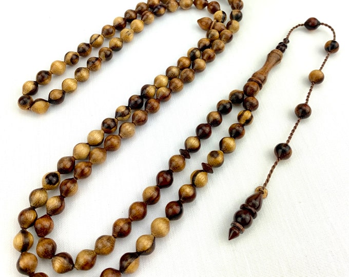 Exquisite Oudhwood Oval Prayer Beads 7 mm