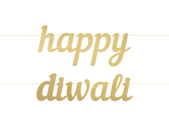 Happy Diwali Letter Banner - Diwali Banner Decorations Diya Diwali Gifts Decor Diwali Party Diwali Sign Festival of Light Diwali Hamper Set