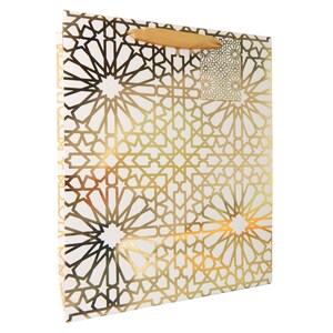 Geo Gold Gift Bags 3pk Party Decorations Foiled Party Decor Geometric Party Bags Treat Party Favours Party Decorations Elegant Party Sign