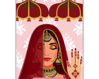 Put The Ring On The Bride Party Game Pack - Includes Blindfold & Sticker Sheet Team Bride Hen Party Games Dulhan Party Game Desi Game Night