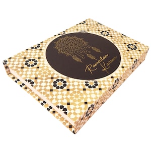 Ramadan Kareem Gift Box - Black & Gold Ramadan Favour Box Ramadan Treat Box Islamic Decor Ramadan Mubarak Gift Iftar Favours Iftar Party Bag