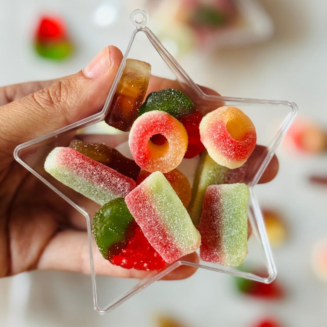 Sweet Star Baubles 3pk - Halal Sweets Party Favours for Kids and ...
