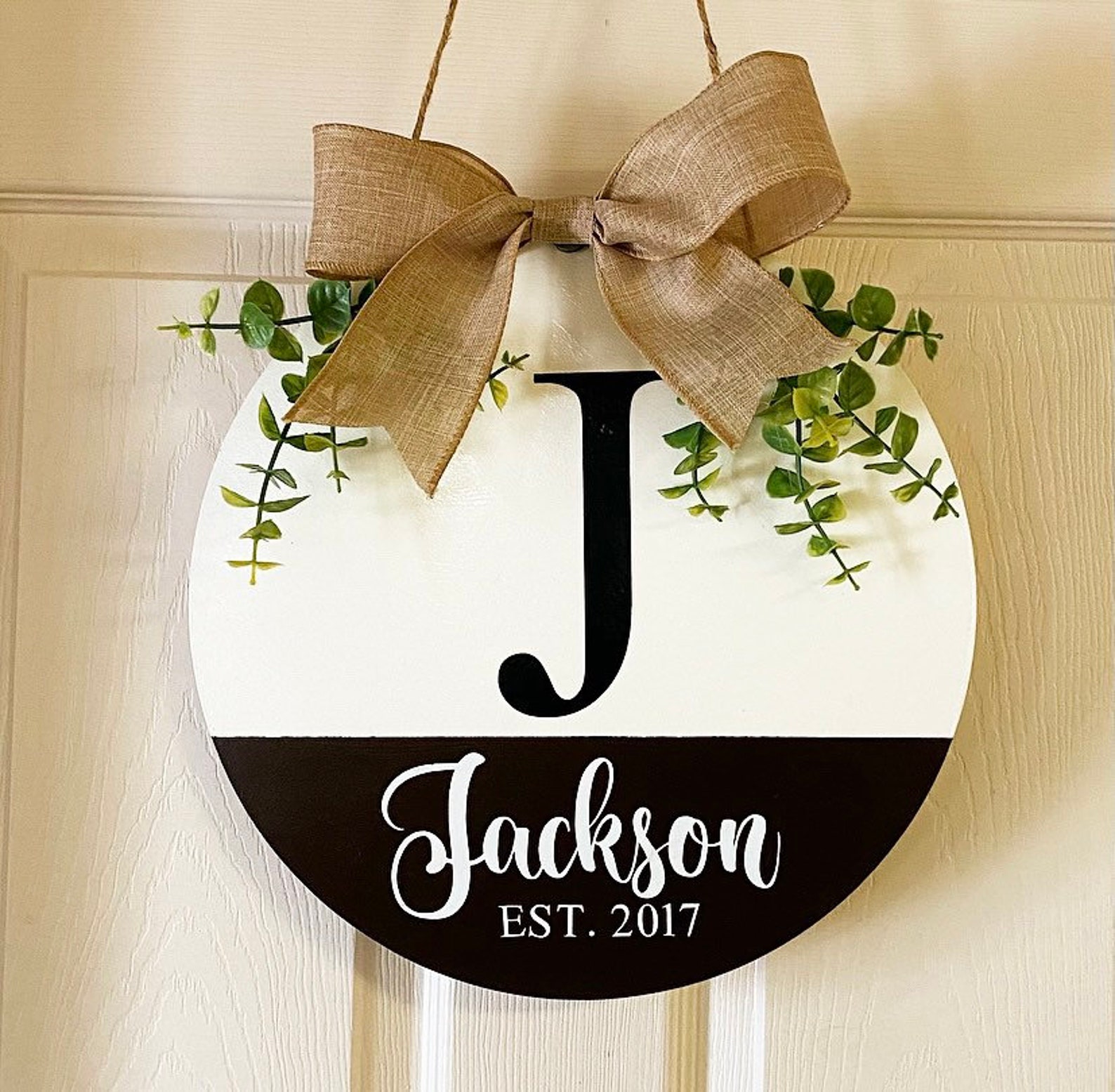 Interchangeable Door Hangers Door Hanger Changeable Bows Etsy