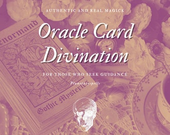 Oracle Cards | Tarot Reading  | Divination - Oracle Card Reading