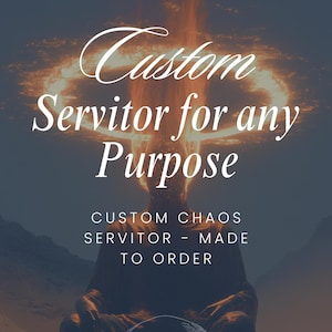 Servitor Creation | Custom Chaos Servitor | Spirit Creation | Servitor channeling |