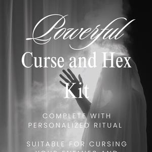 Powerful Curse and Hex Kit | Conquer your enemies | Seek Justice | Crush the competition | Digital Grimoire