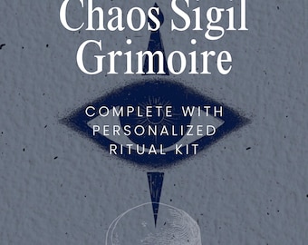 Custom Chaos Sigil Grimoire | Custom Sigil Creation | Chaos Magick | Your own custom Grimoire for everything you need