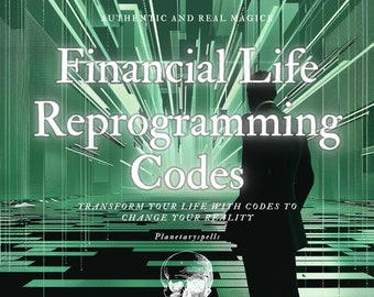Financial Life Reprogramming Codes | Change the flow of your reality | Advanced Magick and Spellwork - Money Spell