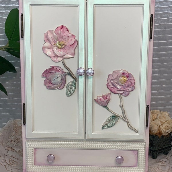 Ladies Jewelry Box Etsy