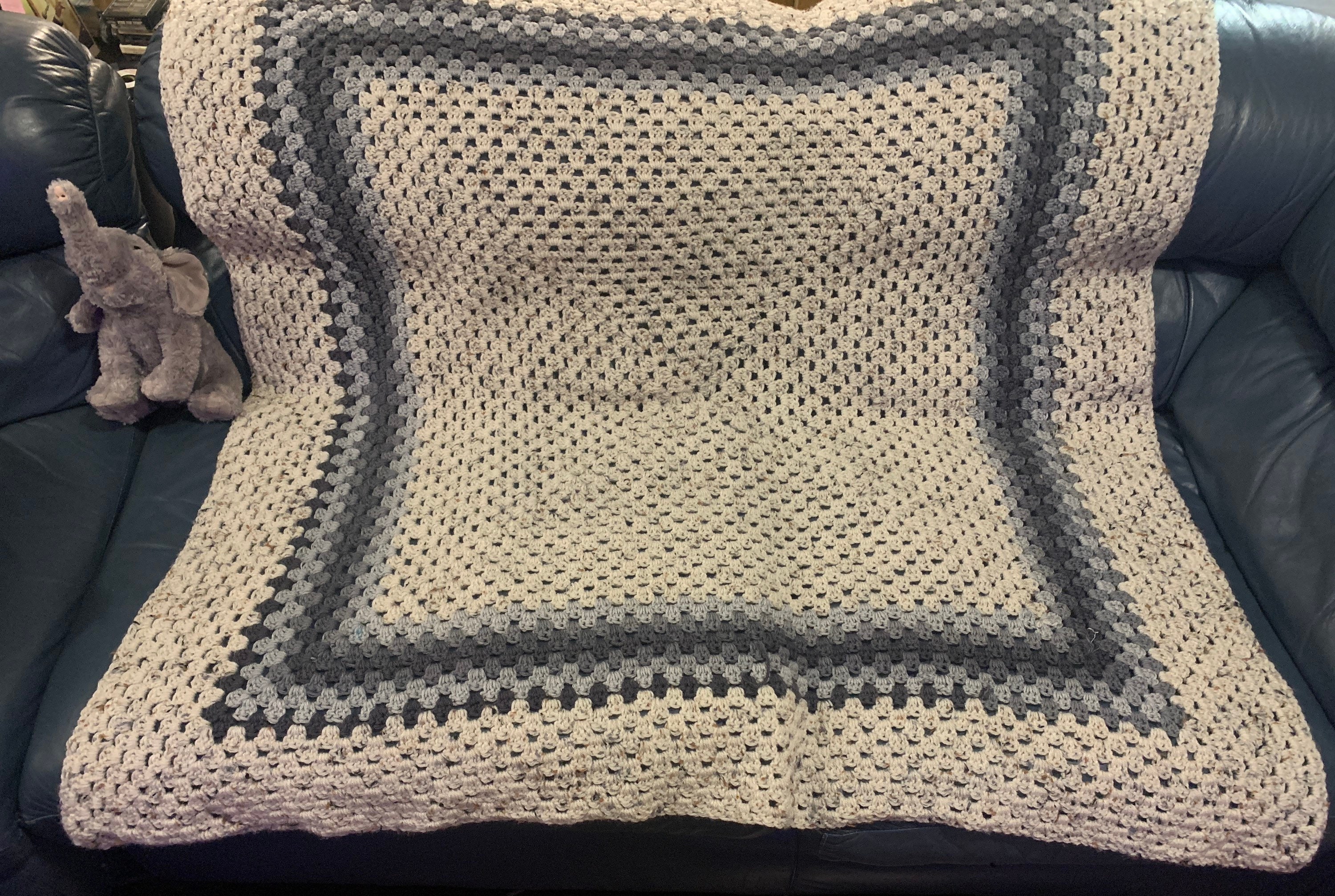Crocheted Lap Blanket Baby Blanket Etsy