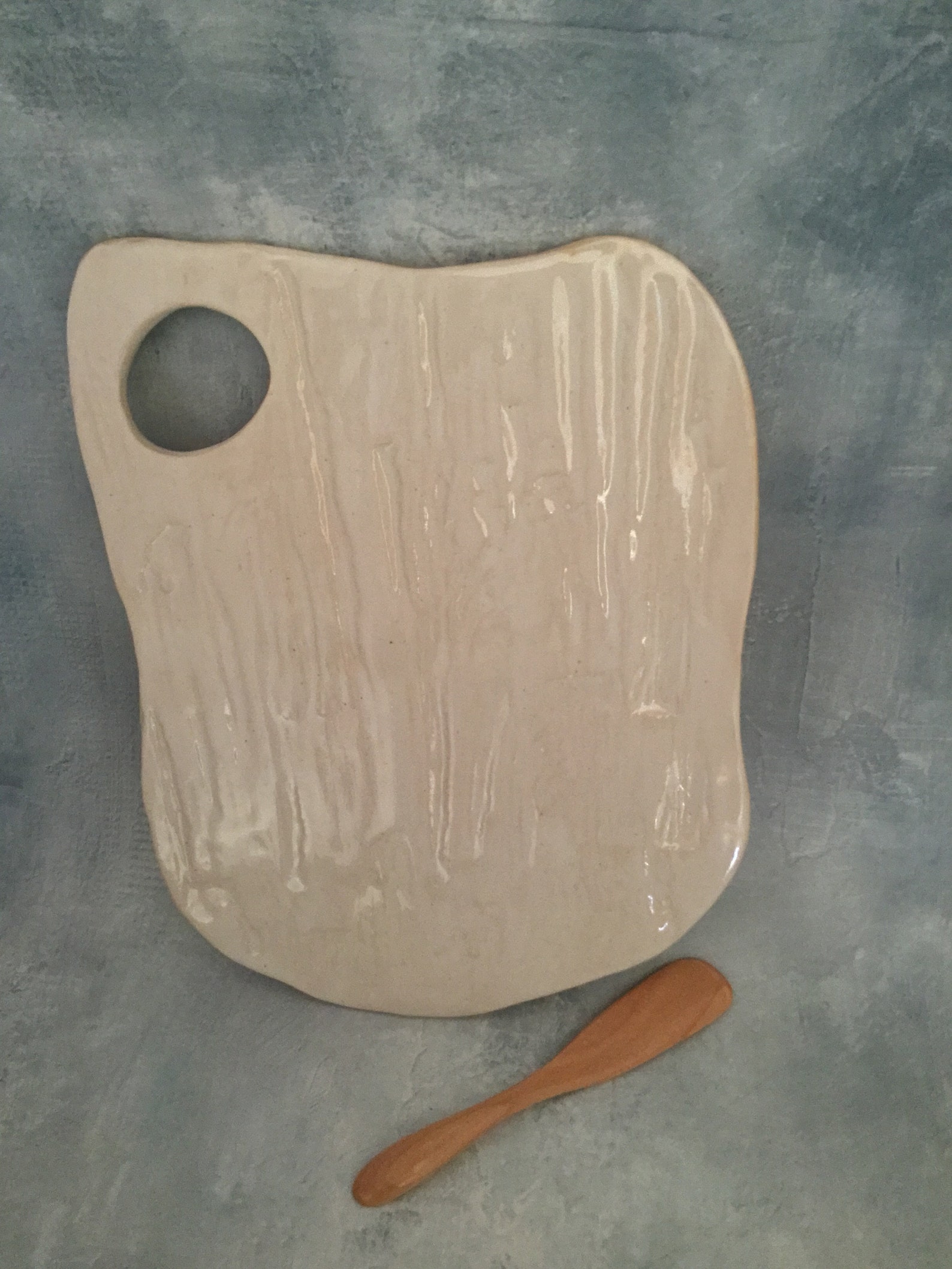Ceramic Charcuterie Board Ceramic Serving Board 3 Etsy