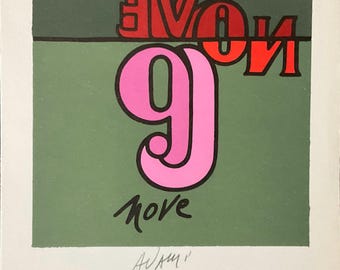 Valerio Adami - Derriere Le Miroir No. 220 - 1976 - Etsy