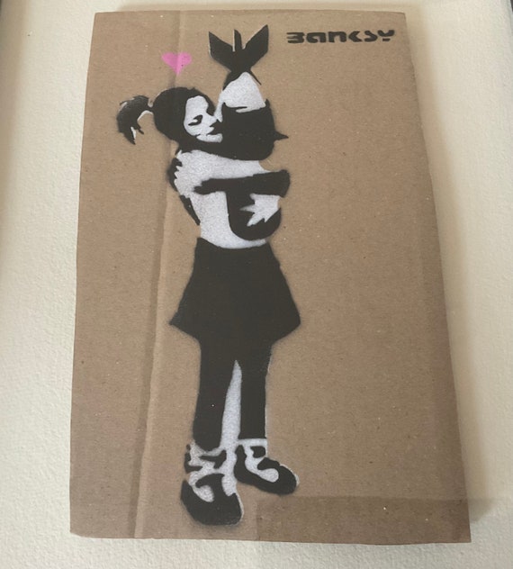 Banksy - Bomb Love - Etsy Finland