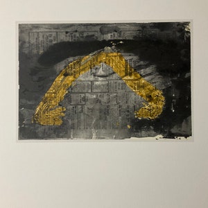 Antoni Tapies - Angle blanc - Lithographie limitierte Auflage 52x37 cm, mit Zertifikat