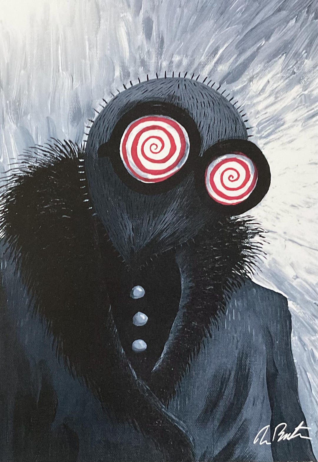 Tim Burton - Limited Edition Offset Lithograph, 30x21 Cm - Etsy