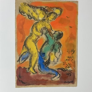 Marc Chagall - limited edition lithograph cm 52x37, with certificate
