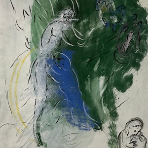 Marc Chagall - Limited edition lithograph cm 52x37