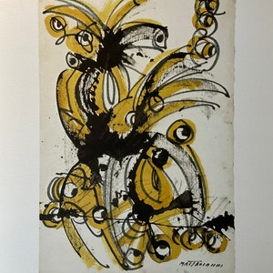 Umberto Mastroianni – Der Tag der Sibylle – Lithographie, limitierte Auflage 52 x 37 cm