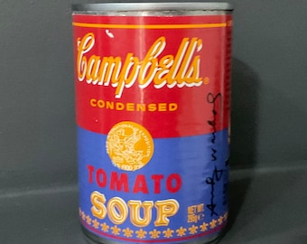 Andy Warhol - Campbell's limited edition soup can