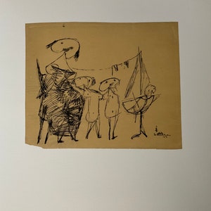Guillaume Corneille - Historical lithograph cm 52x37