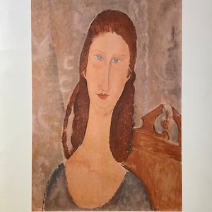 Amedeo Modigliani - Limited edition lithograph cm 90x65