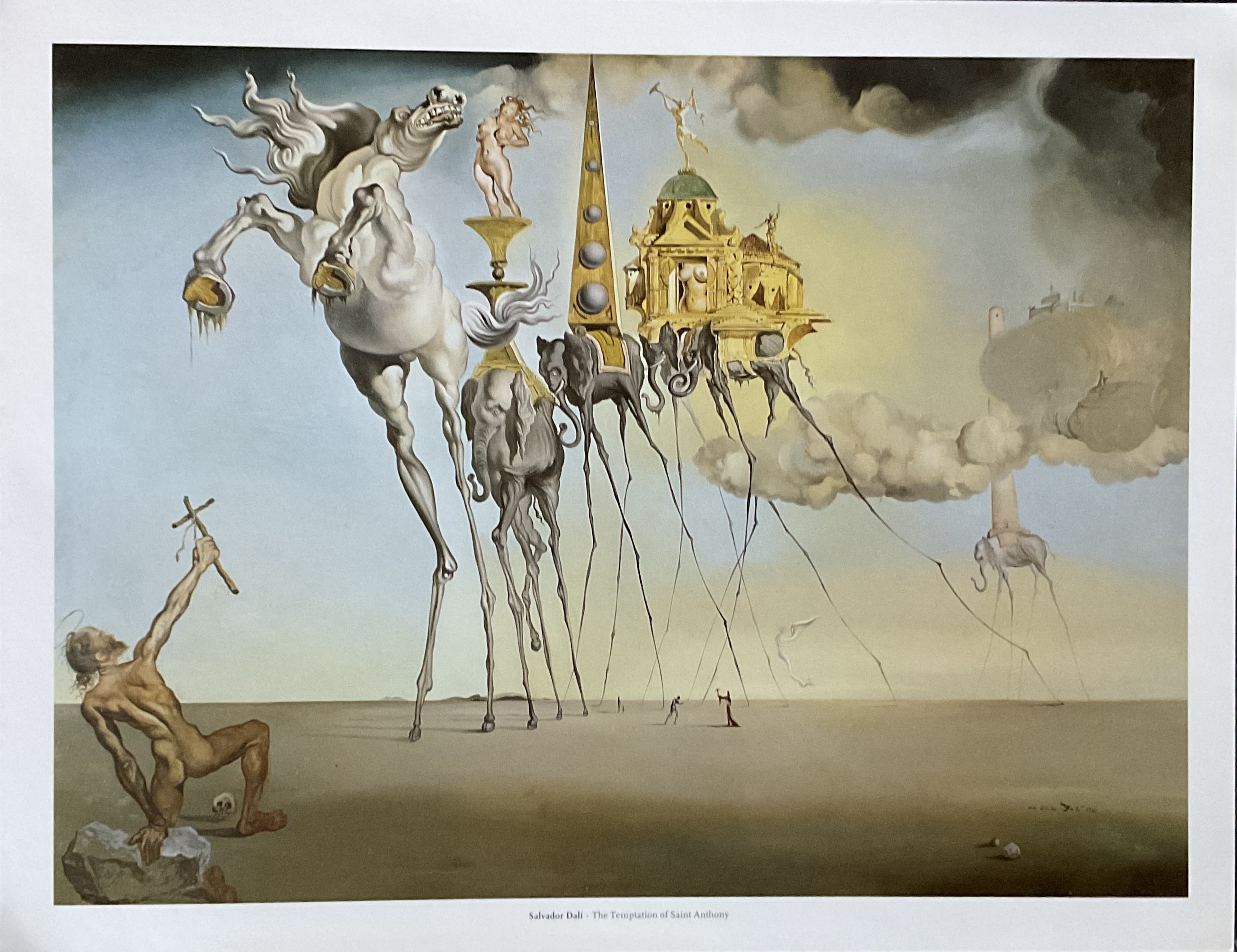 Salvador Dalì - the Temptation of Saint Anthony - Limited