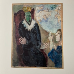 Marc Chagall - Lithograph from 1986 limited edition cm 52x37, with certificate