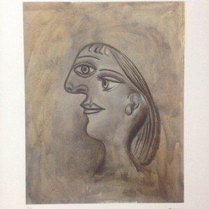 Pablo Picasso - limited edition lithograph cm 70x50