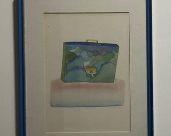 ジャン・ミッシェル・フォロン - 1987年、リトグラフ限定版 32x24 cm