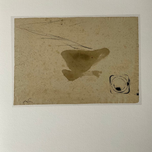 Antoni Tapies - “Tasse et boite de tea” lithograph 52x37 cm limited edition with certificate