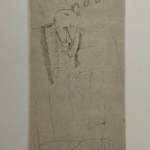 Amedeo Modigliani - lithograph cm 52x37 limited edition with certificate