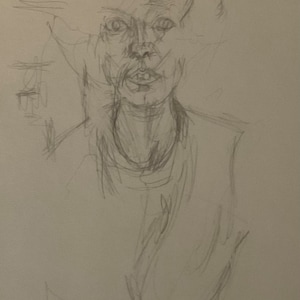 Alberto Giacometti - Annette - 1963 Lithographie 50x37 cm limitierte Auflage, 1963