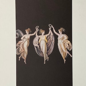 Antonio Canova - Three Dancers - Lithograph cm 40x30 with dry stamp