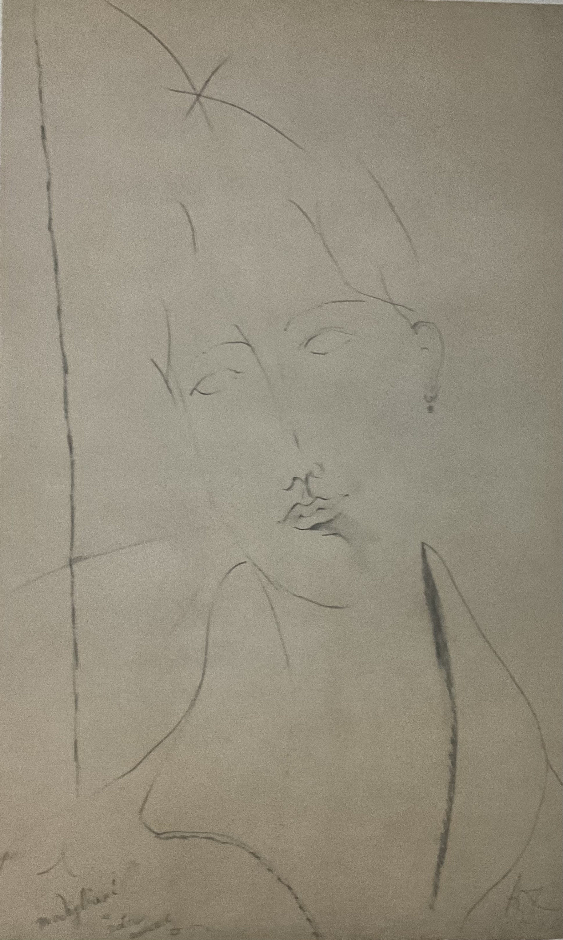 アメデオ モディリアーニ - 献身的な女性の習作 - リトグラフ 限定版