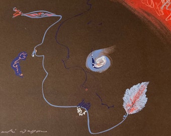 Litografía “Arabesque” de Andrè Masson 52x37 cm edición limitada y con certificado