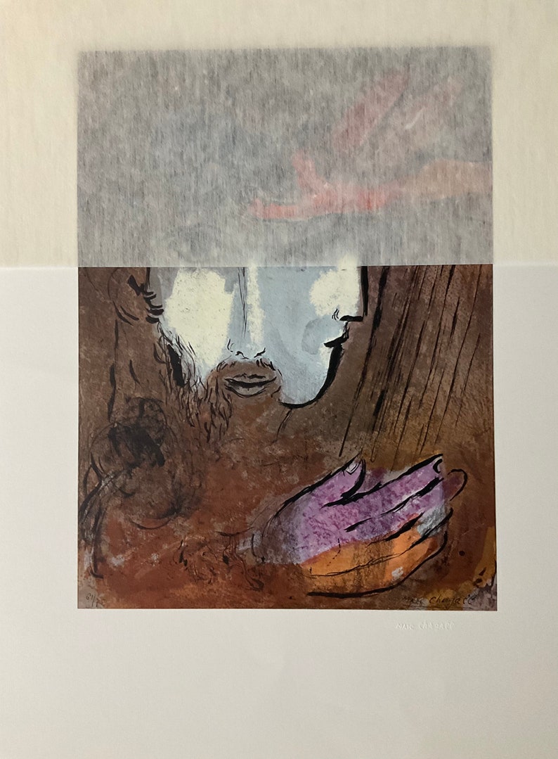 Marc Chagall - SPECIAL Edition Lithograph With Signature in Relief ...