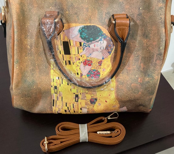 de artista de mujer Gustav Klimt El beso cm Etsy