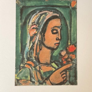 Georges Rouault - The Cuman Sibyl - lithograph limited edition 52x37 cm with certificate