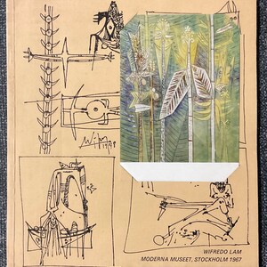 Wilfredo Lam - libro d’arte del 1967, con cartolina litografica in copertina