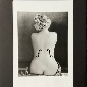 Man Ray “Le violon d’Ingres” - Limited edition photolithography cm 42x32, Magnum Photos