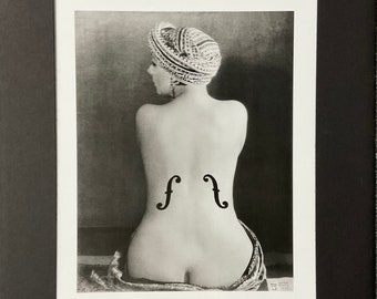 Man Ray “Le violon d’Ingres” - Limited edition photolithography 42x32 cm, Magnum Photos
