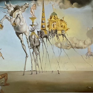 Salvador Dalì - the Temptation of Saint Anthony - Limited Edition