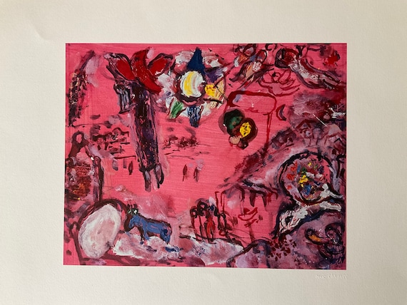 Marc Chagall Ed. SPECIAL - Le Cantique des Cantiques V - 52x37 cm