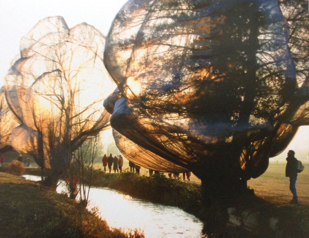 版画 Christo & Jeanne-Claude/Wrapped Trees-1 Christo & Jeanne Claude, Wrapped Trees | WSJ Gallery