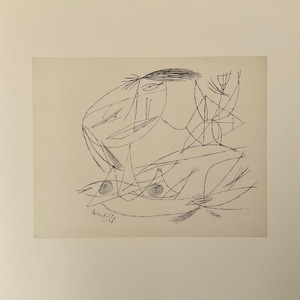 Guillaume Corneille - Dessin - Limited edition lithograph cm 52x37