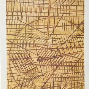 Arnaldo Pomodoro - Lithograph cm 28x21 limited edition, 1981